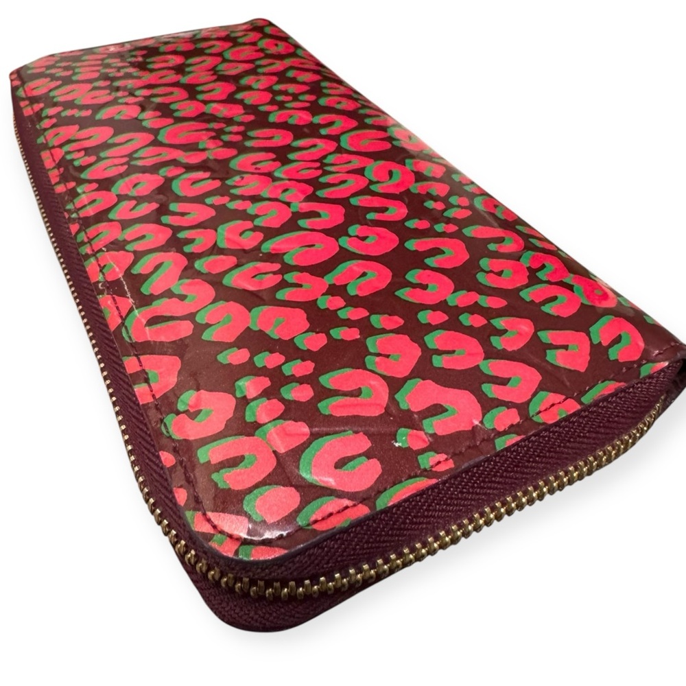 LOUIS VUITTON 2010 Stephen Sprouse Monogram Vernis Leopard Zippy Wallet - Picture 7 of 16